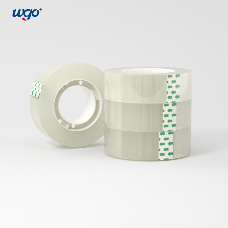 WGO Adhesive Tape Clear Tape Office and School Home Daily Life Removable Package Tape